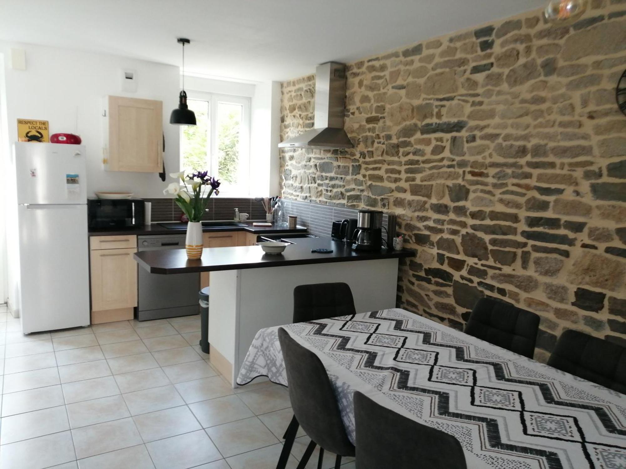 Maison Jullouville Au Calme Exteriör bild